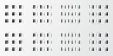 Płyta sufitowa GK gipsowo kartonowa akustyczna RIGIPS BIG QUATTRO 47 12,5/1200/2400 mm