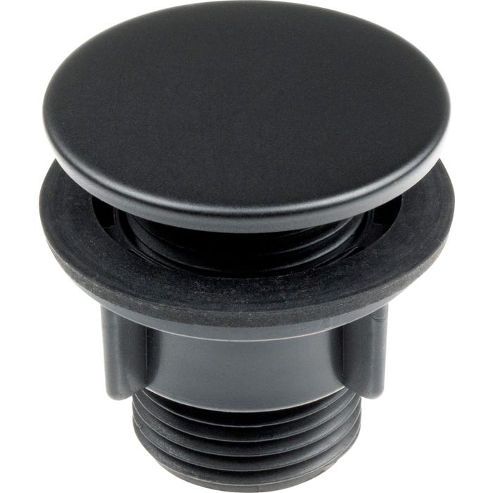 Zaślepka otworu baterii do zlewu/umywalki czarna