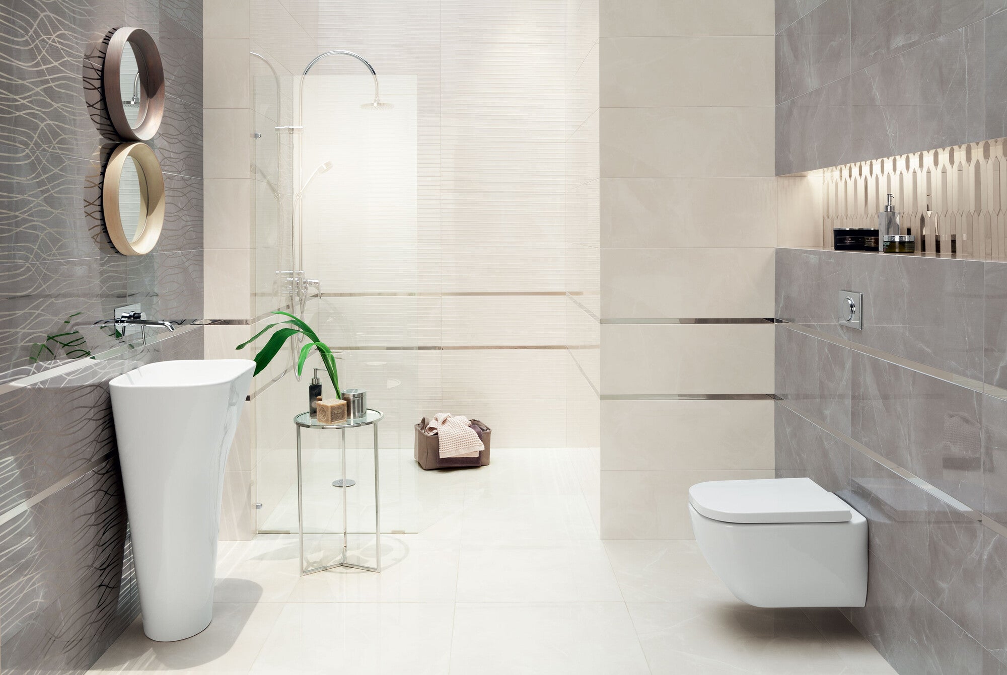 Płytka ścienna Vezin Ivory 29.8x74.8 cm 1,34m2 1