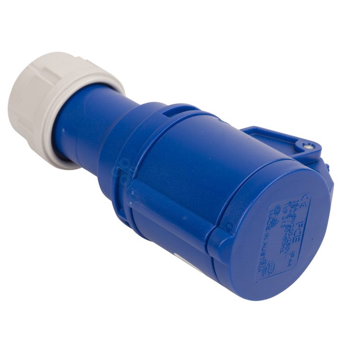Gniazdo siłowe, przenośne 16A 230V 2P+Z 400V IP44 PCE