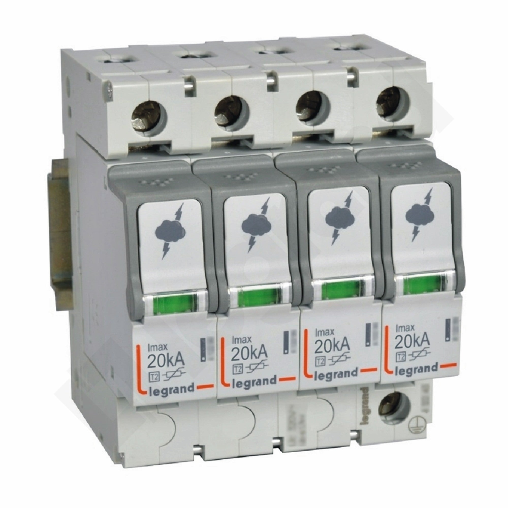 Ogranicznik przepięć ON 300 4P typ T2 (klasa C) 412223 Legrand 1