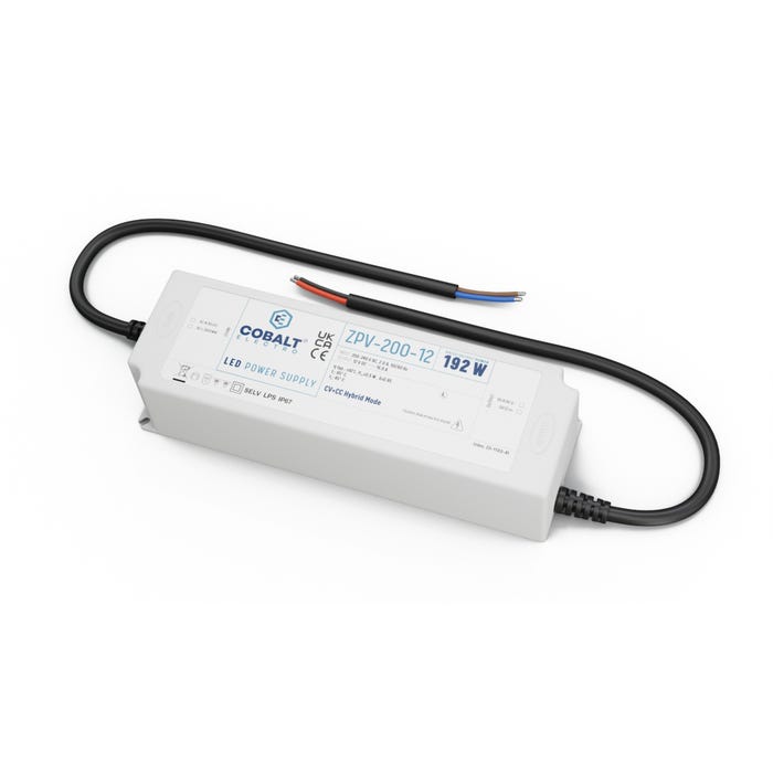 Zasilacz LED CobaltElectro ZPV 12V 192W IP67