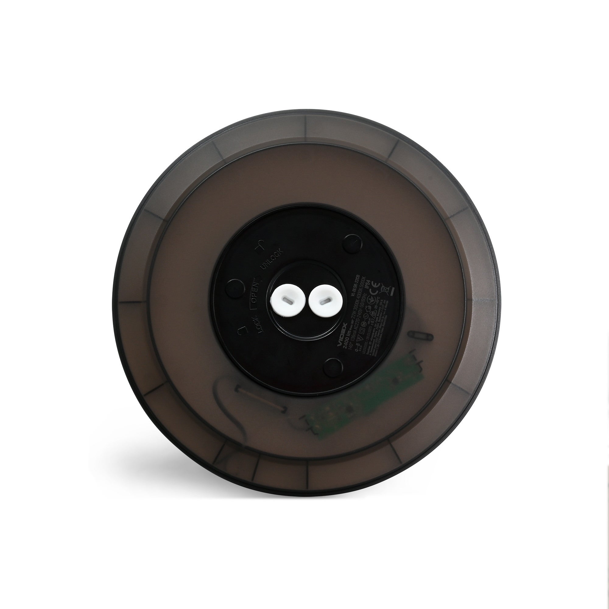 Plafon LED okrągły 22W 2400lm IP54 czarny 5