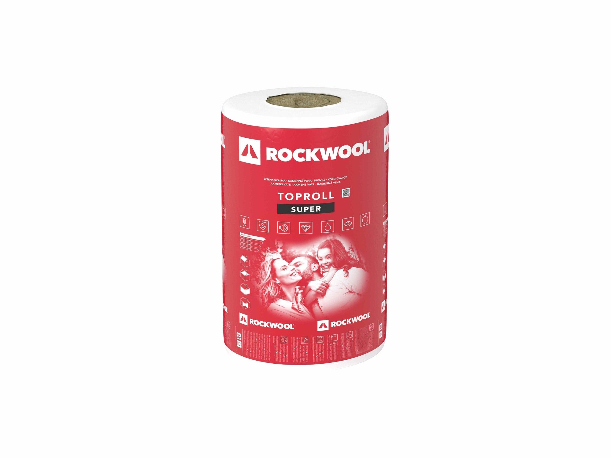 Wełna mineralna Rockwool Toproll Super 20 cm skalna 0,036 W/(mK) 2,5 m2