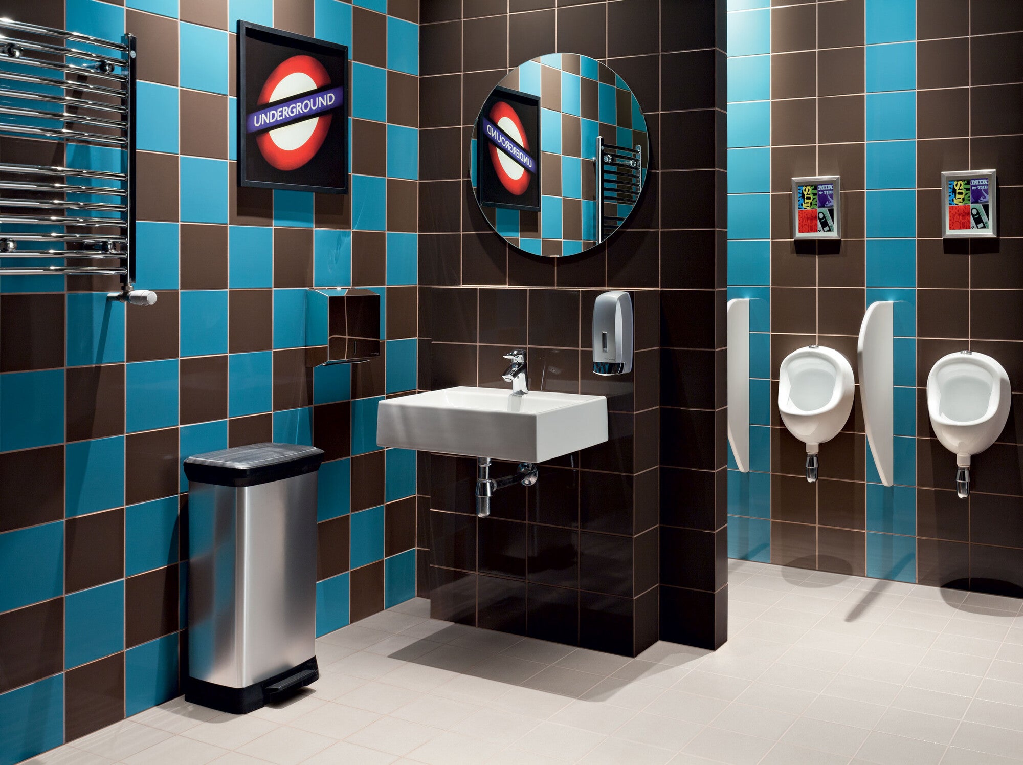 Płytka ścienna Pastel turkusowy poler 20x20 cm 1m2 1