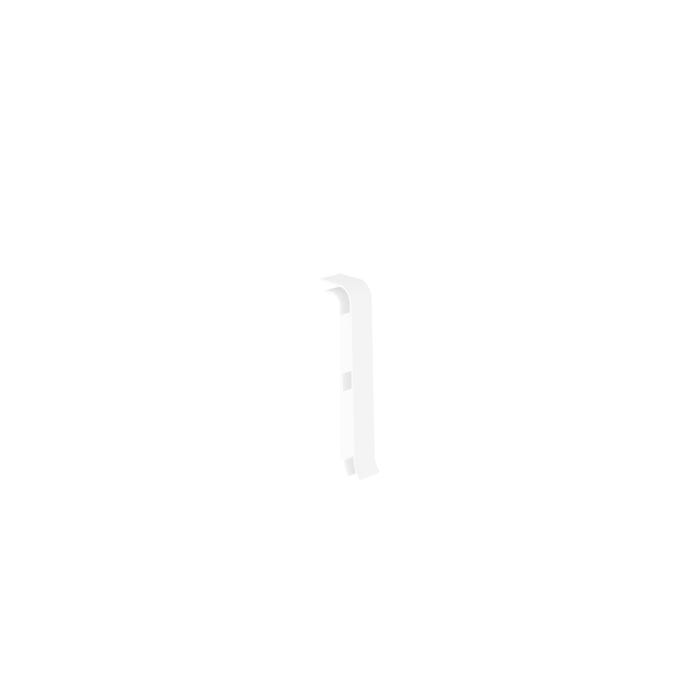 Zaślepka do listew przypodłogowych Esqero 601 2szt 65x30x5mm Biała