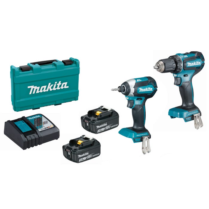 Zestaw elektronarzędzi 18V DLX2289 Makita / 2 x 3,0Ah