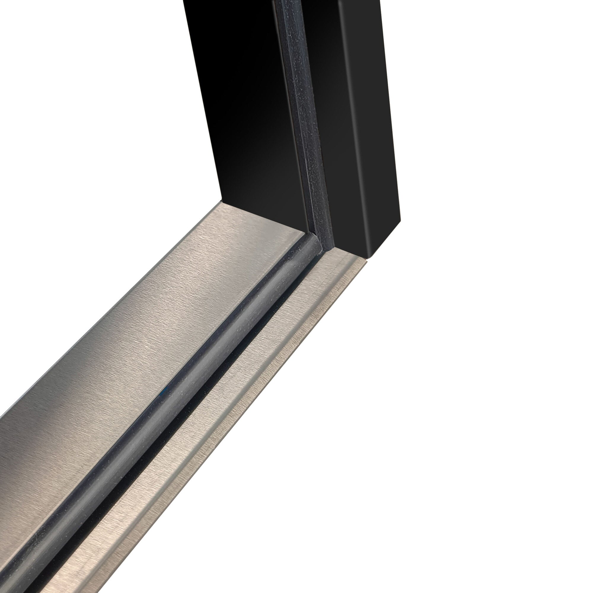 Drzwi wejściowe wewnątrzlokalowe Zeus 90 cm prawe dąb grand/black 5