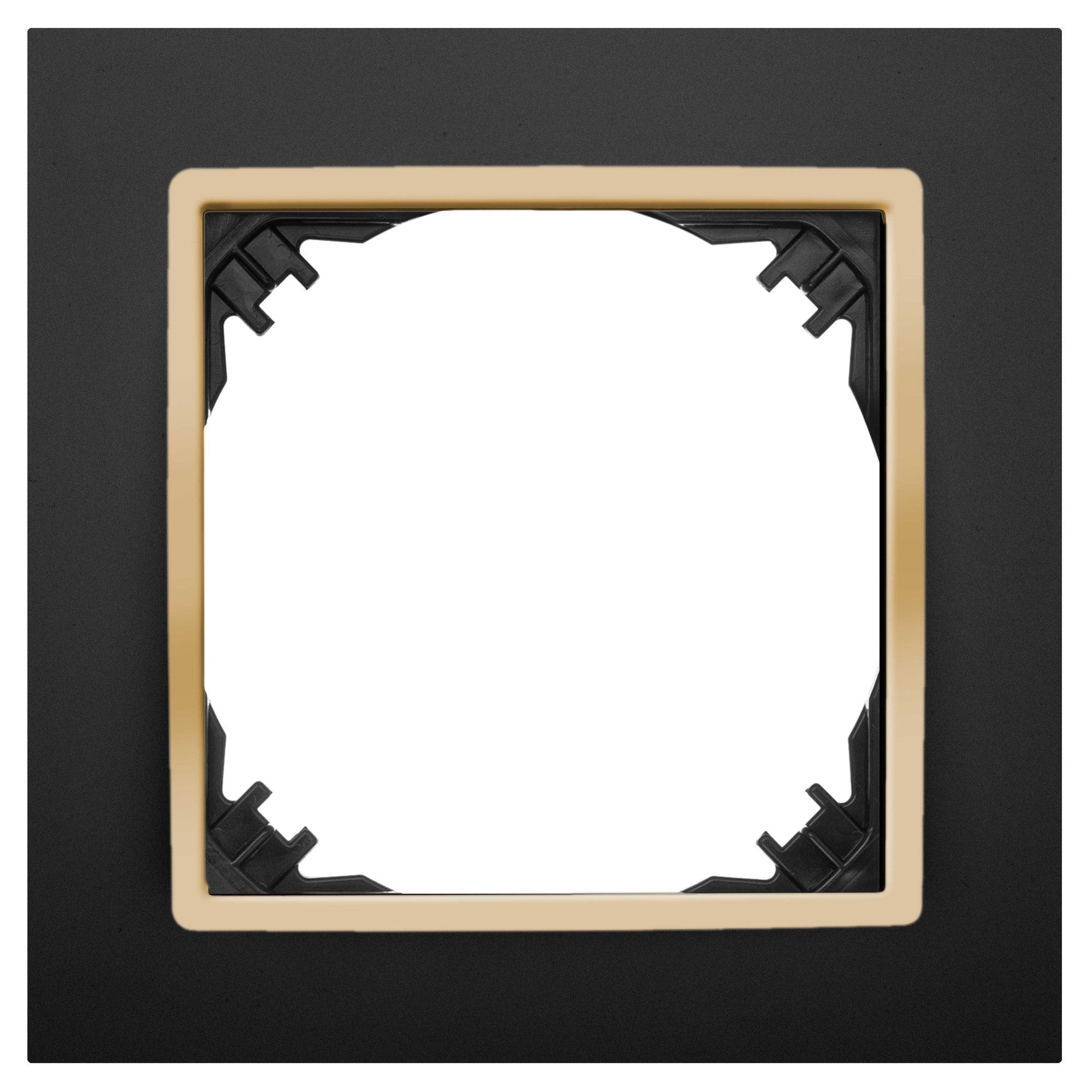 Santra czarny/złoty ramka x1