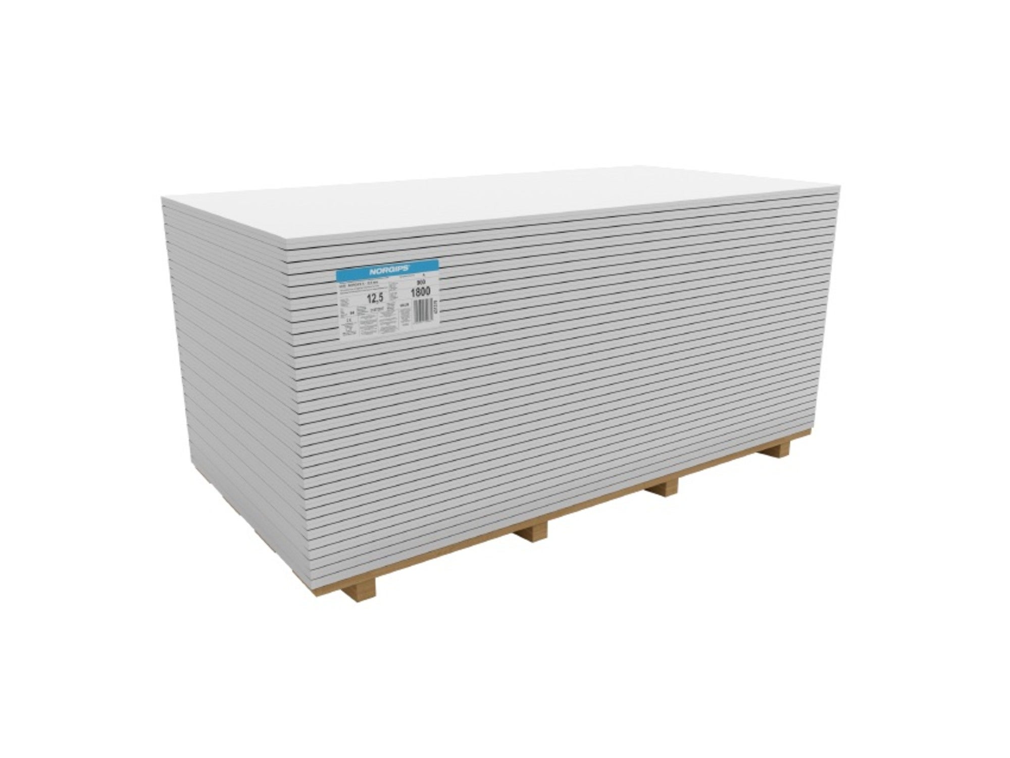 Płyta gipsowo-kartonowa standardowa Norgips 1200x2000x12,5 mm GKB typ A 1