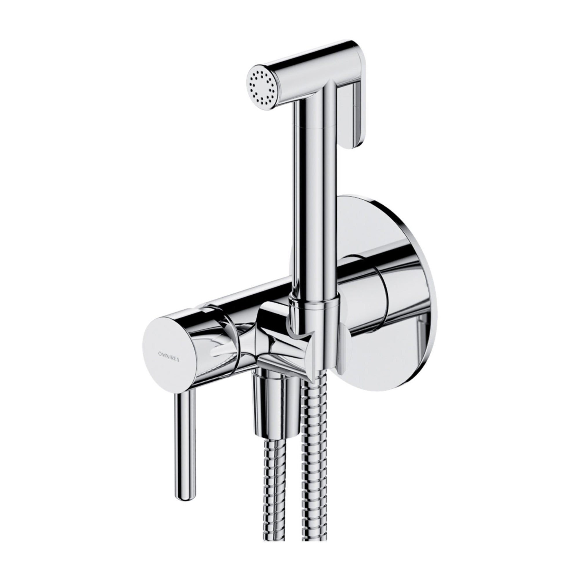 Bateria bidetowa podtynkowa Omnires Sangro chrom 0