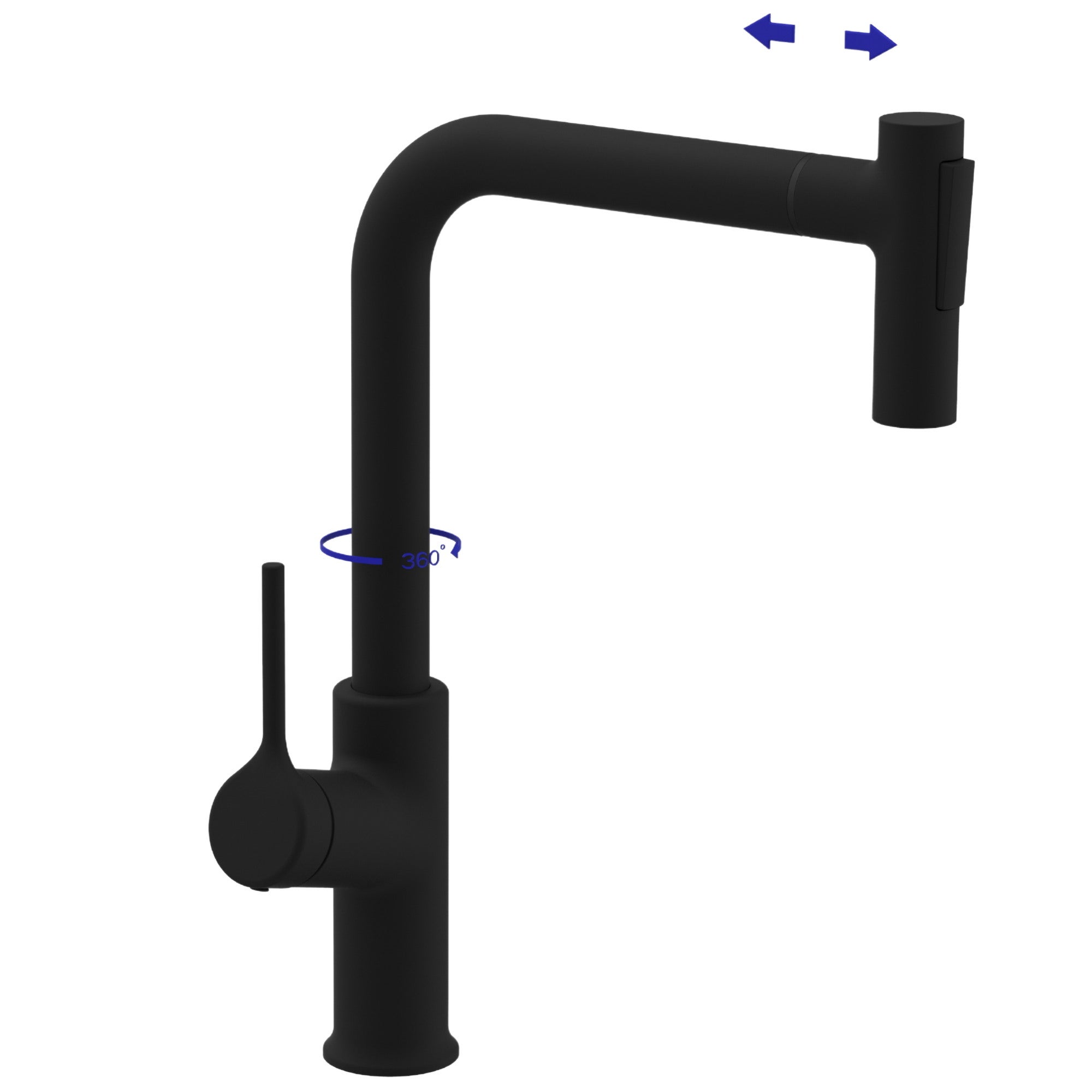 Bateria kuchenna z wyciaganą wylewką Invena Farsala  1