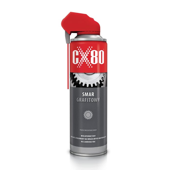Smar grafitowy CX-80 DUO SPRAY, 500 ml