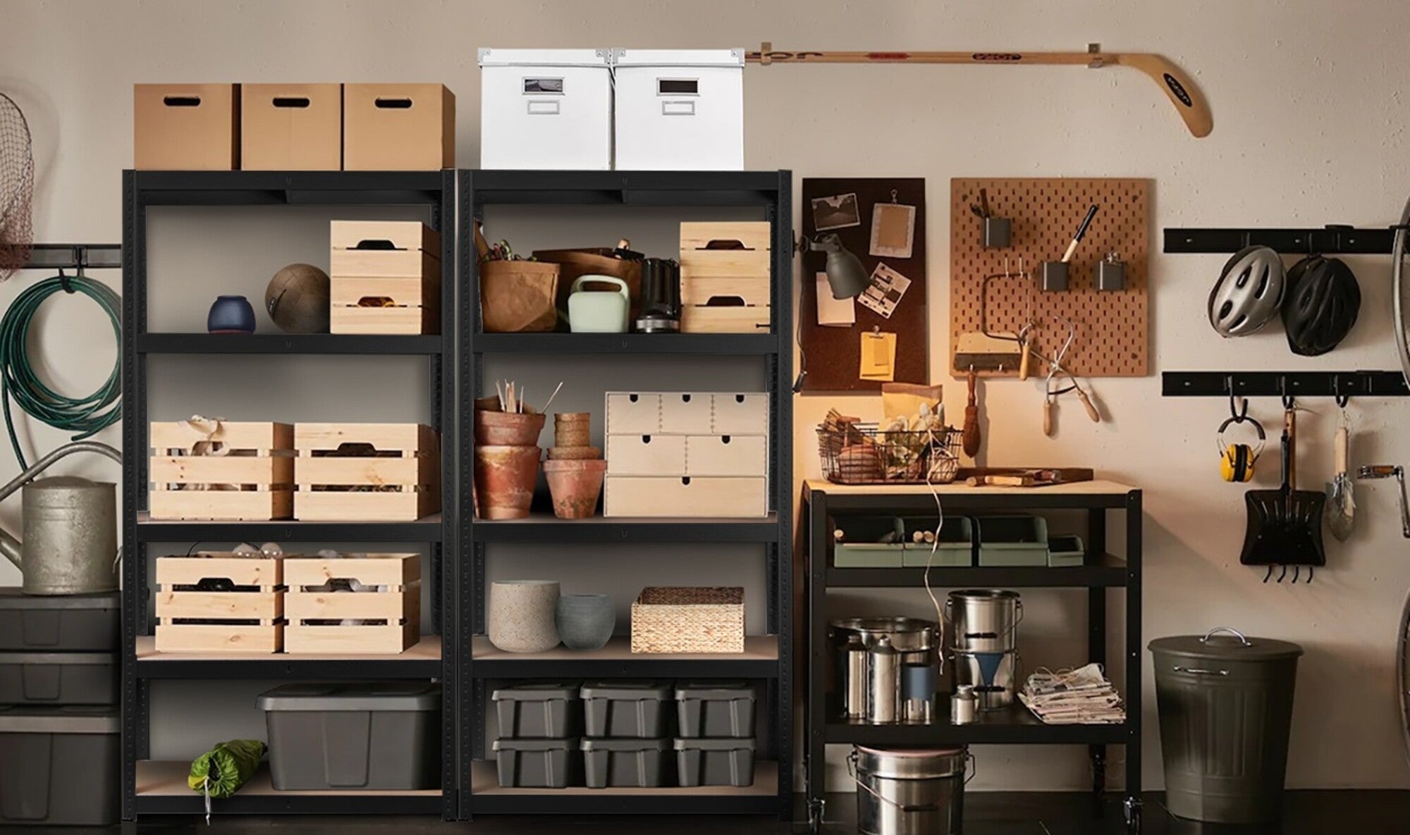 Regał magazynowy Nero wym. 179x80x40 cm, 5 półek, 200 kg 1