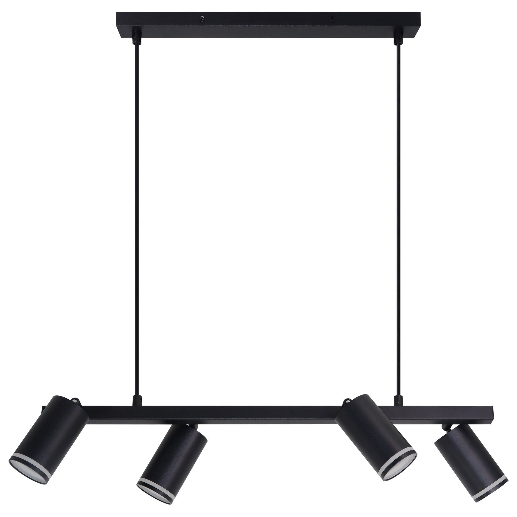 Lampa wisząca Paris 4xGU10 czarna