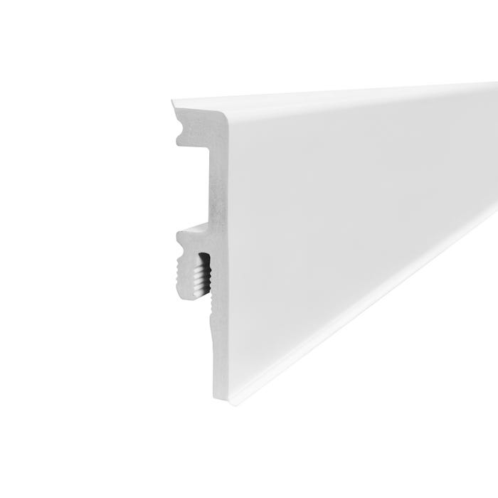 Listwa przypodłogowa VENEZIA LS 2500x75x20mm biała