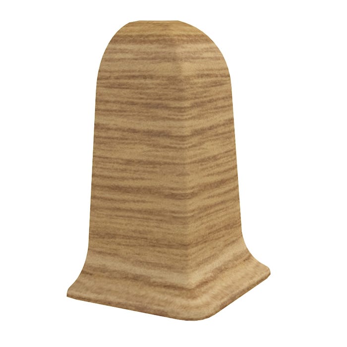 Narożnik zewnętrzny do listew przypodłogowych Smart Flex 508 115x55x21mm Dąb Ciemny