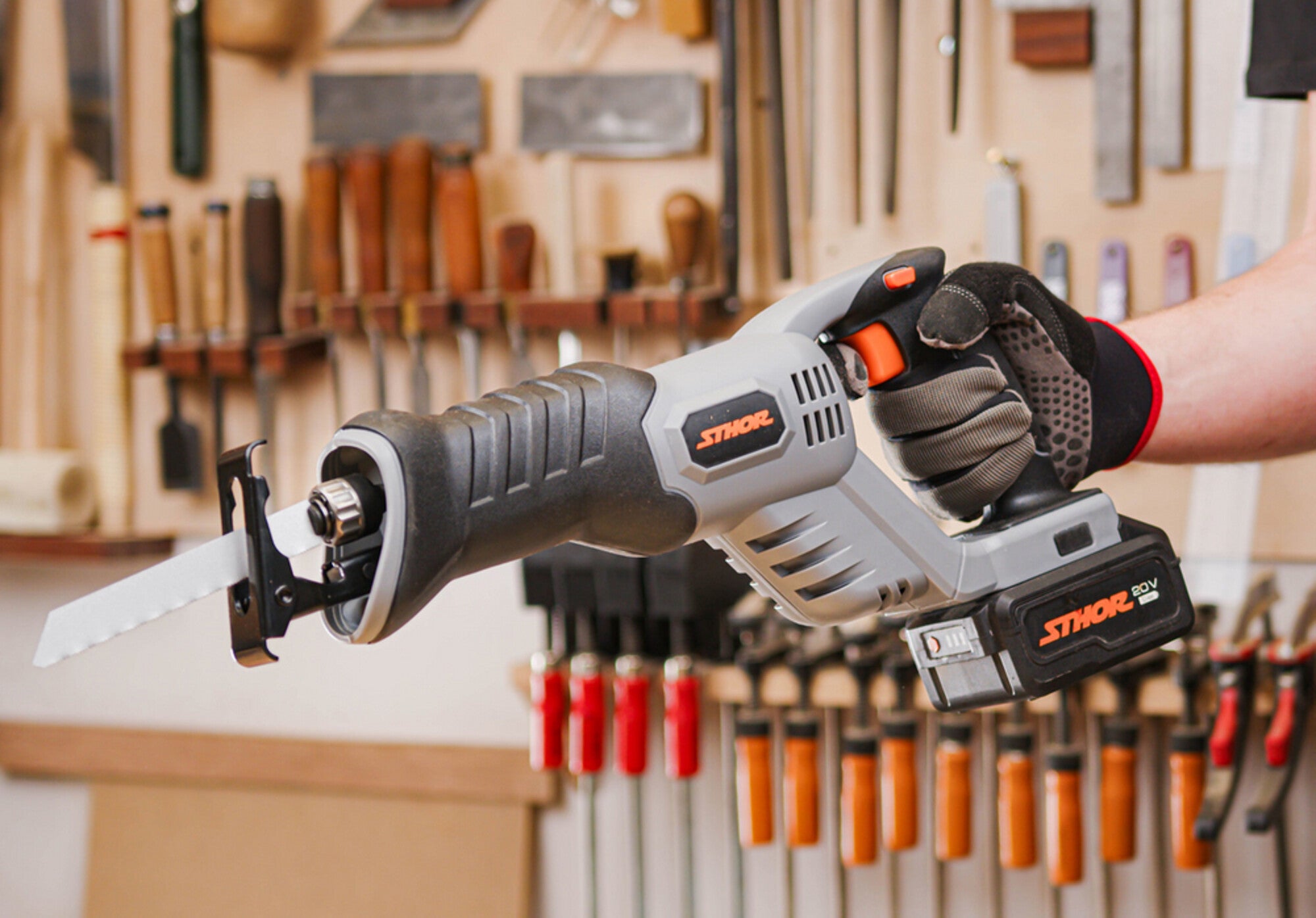 Piła szablasta 20V 78138 Sthor / bez aku 2