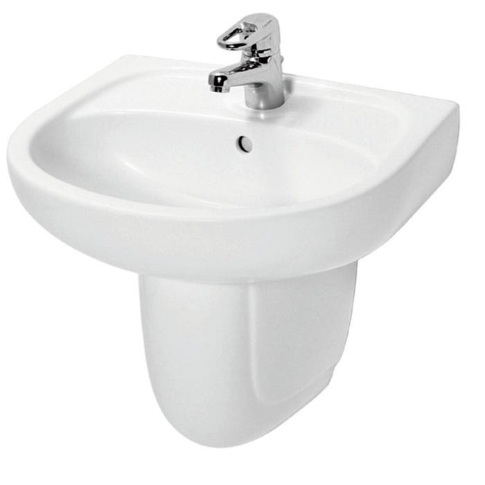 Umywalka Koło Solo 60 cm biała