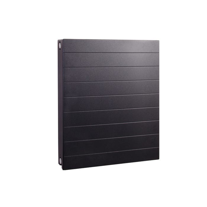 Grzejnik stalowy HEAT PRO CV22 600X800mm 1253W z panelem dekoracyjnym antracyt