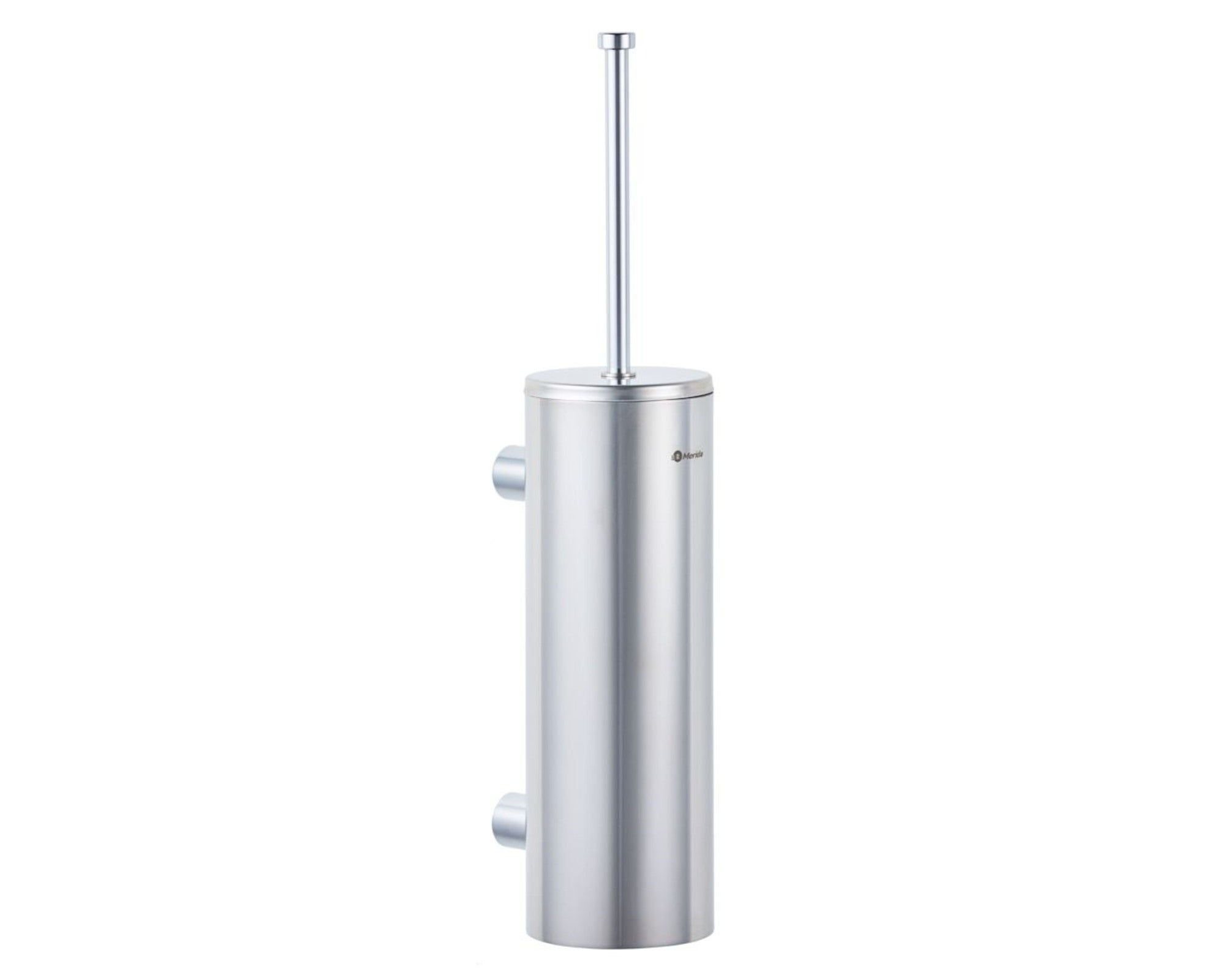 Szczotka do WC z uchwytem mocowanym do ściany, tuba z przykrywką , stal polerowana SZ17C