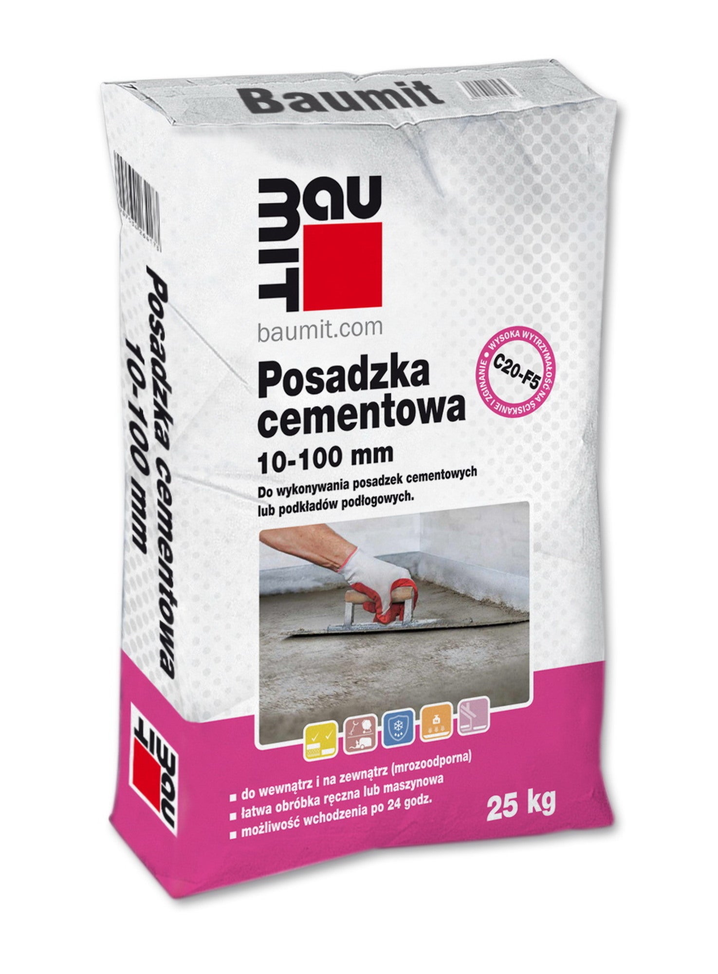 Baumit Posadzka cementowa 10-100mm