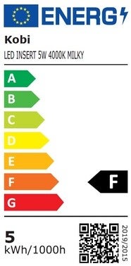 Wkład LED INSERT 5W MILKY barwa NEUTRALNA 1