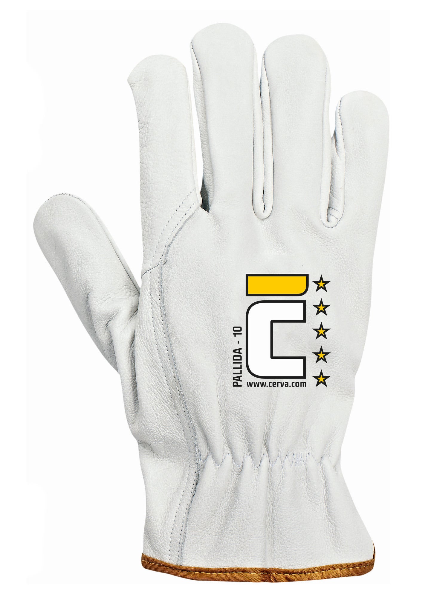 Rękawice skórzane PALLIDA Cerva, rozm. 9 (L)