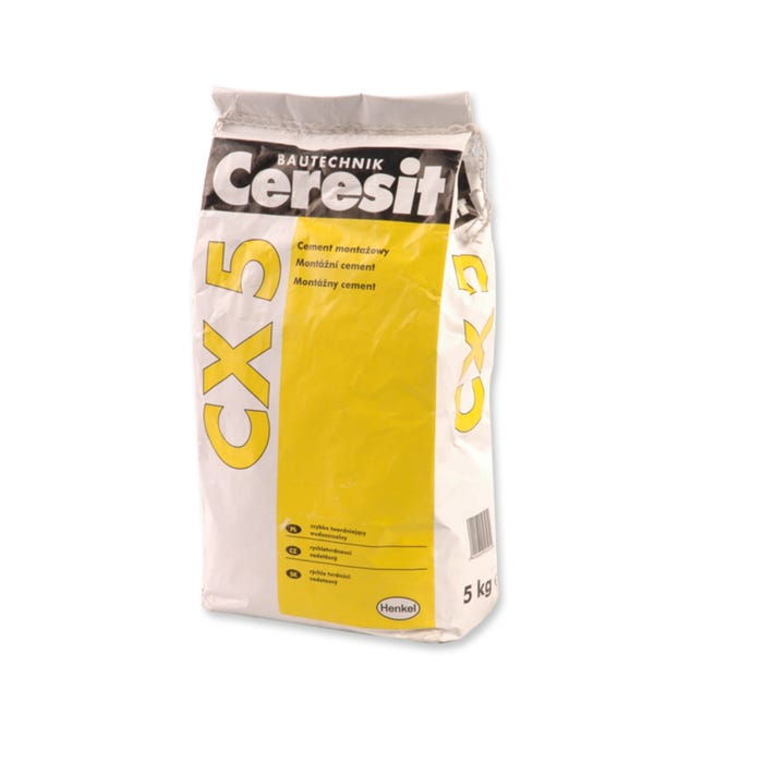 Zaprawa montażowa Ceresit CX5 5 kg, szybkowiążąca