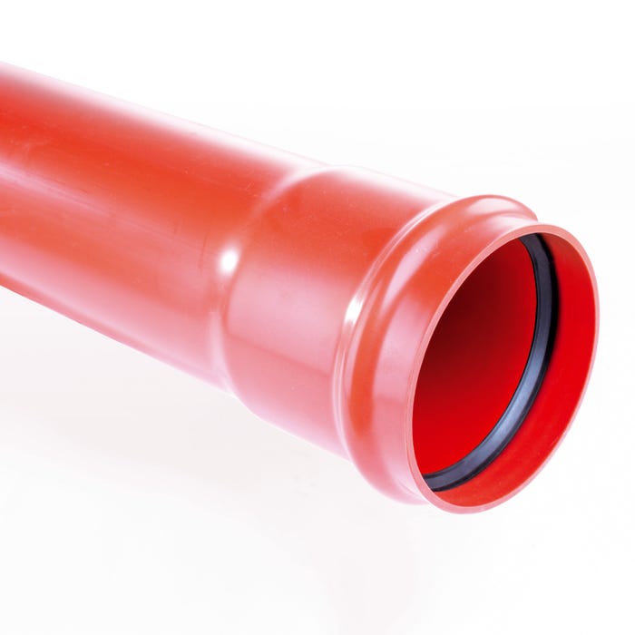 Rura kanalizacyjna zewnętrzna, PVC SN 2, fi 160 mm, dł. 3,0 m