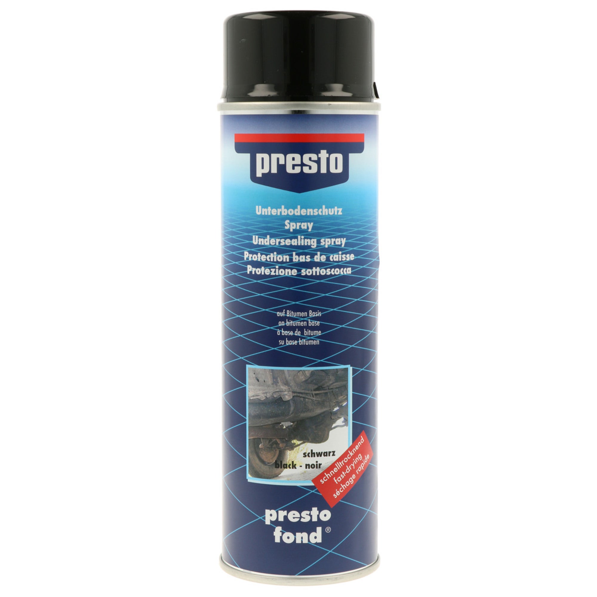 Ochrona podwozia Presto Cars czarny 500ml