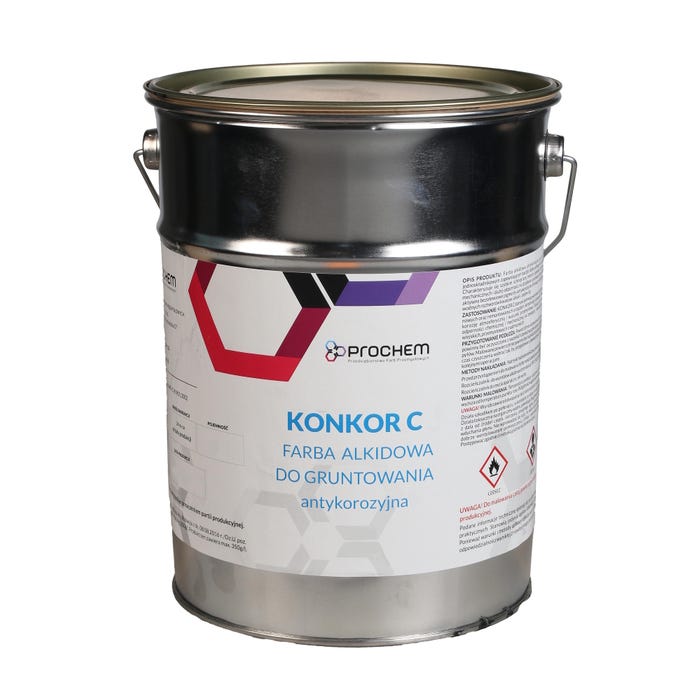 Farba antykorozyjna Konkor C biały 20l