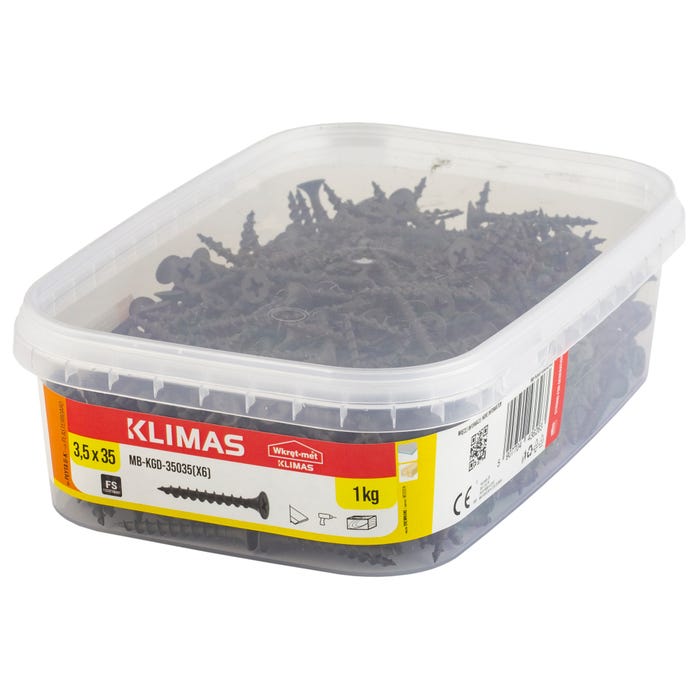 Wkręt do mocowania płyt g/k 3.5x35 mm 1kg