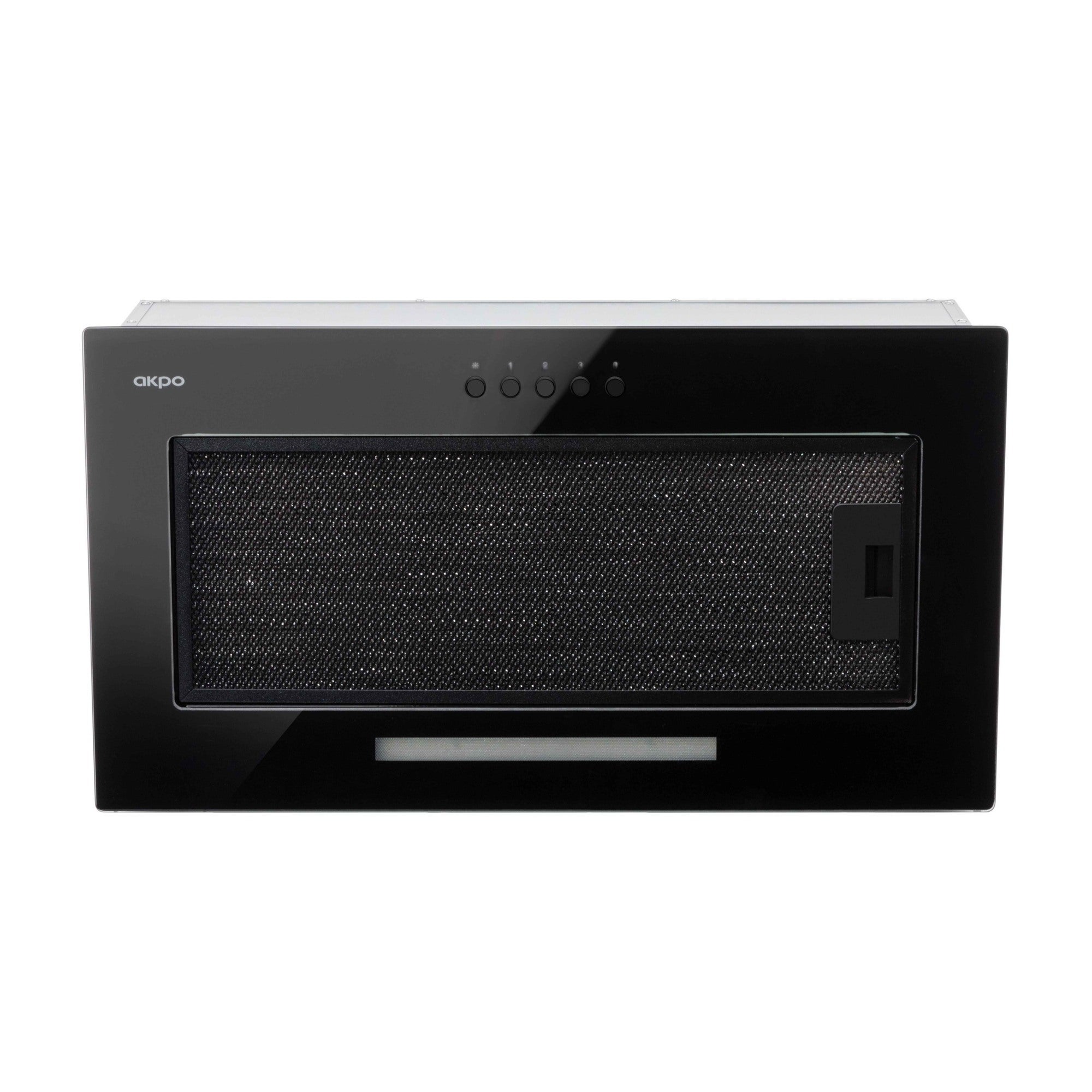 Okap wbudowany WK-7 Micra Glass 60cm czarny 0