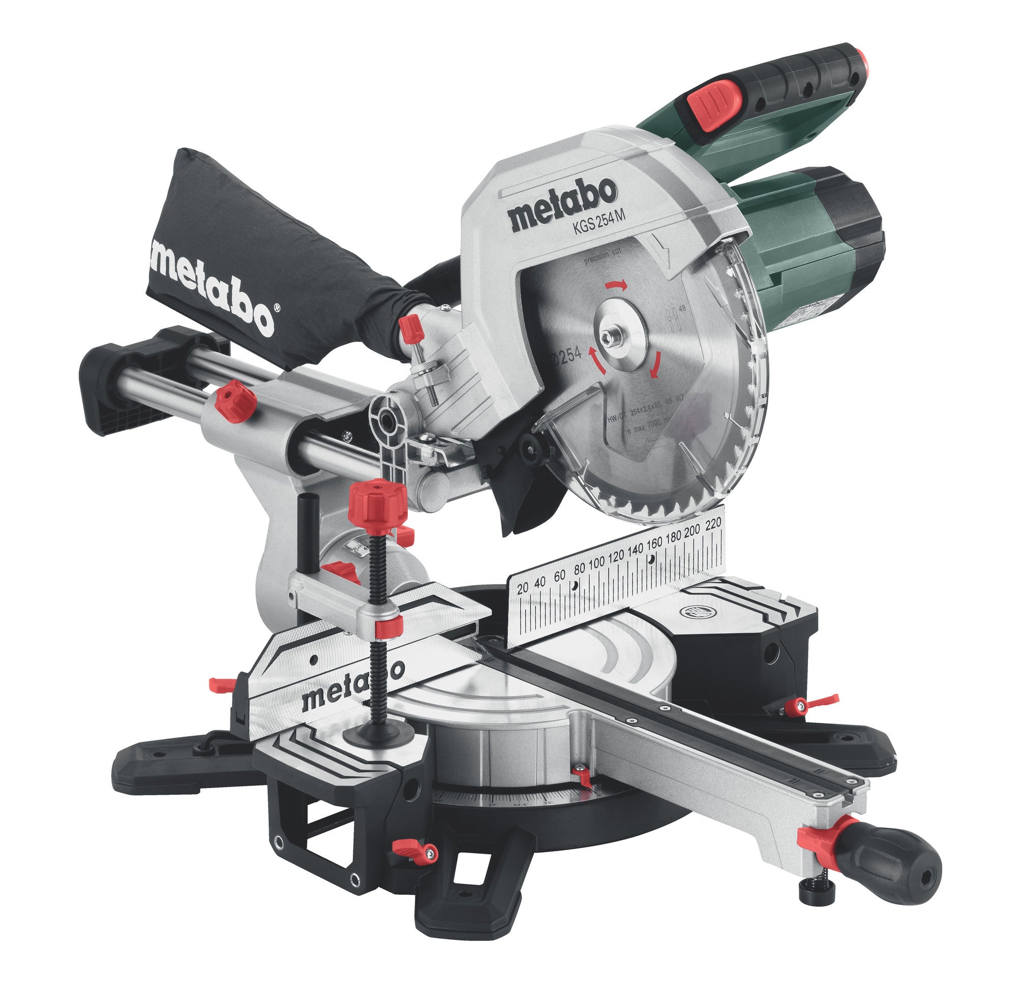 Pilarka ukosowa z posuwem 1800W 254mm KGS 254 M Metabo
