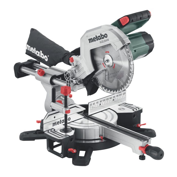 Pilarka ukosowa z posuwem 1800W 254mm KGS 254 M Metabo