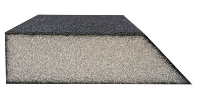 Gąbka ścierna skośna 120x90x25 mm P240 2