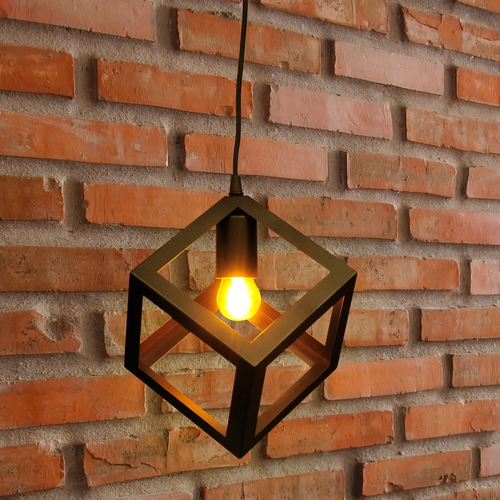 Lampa wisząca Sweden 1xE27 czarna 4