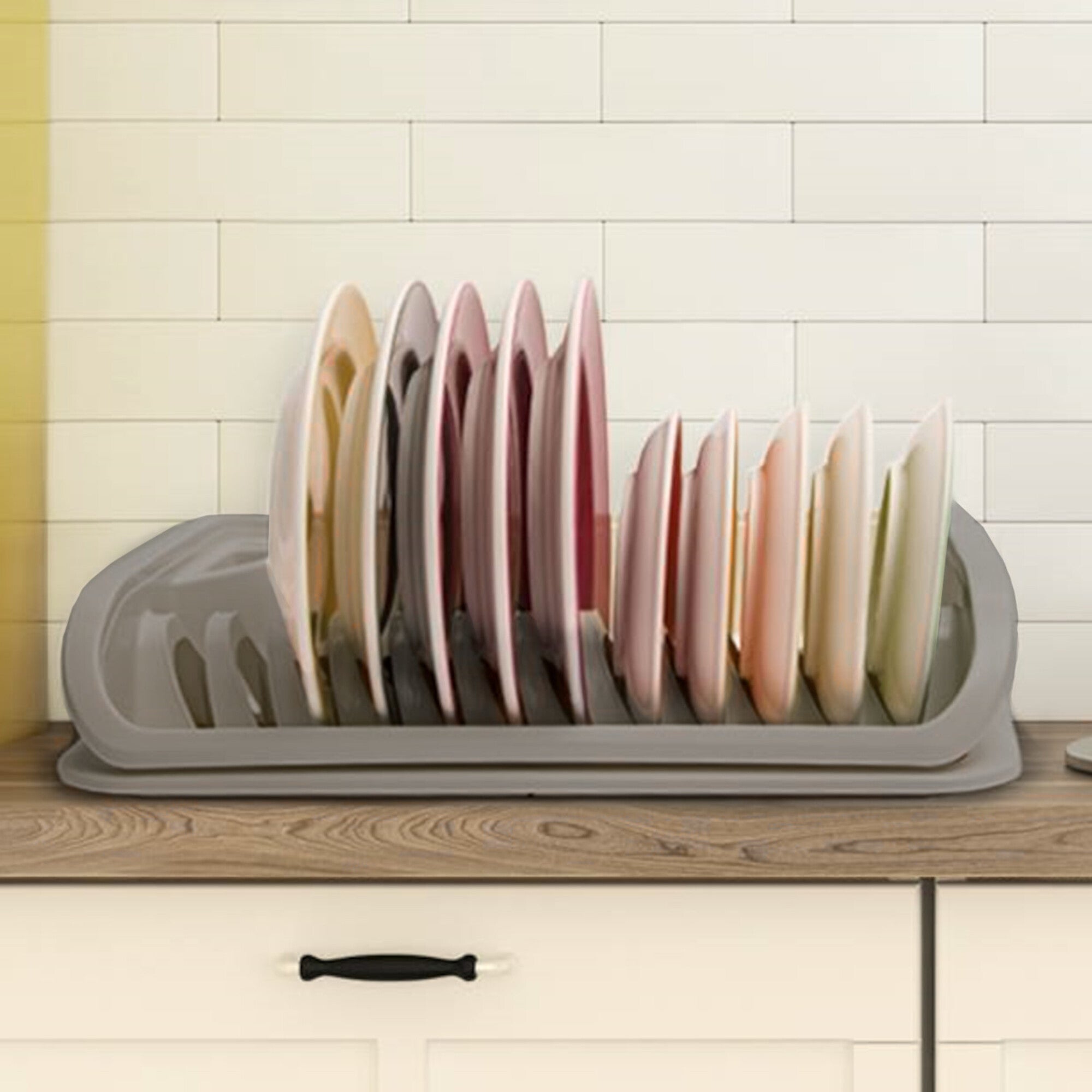 Osuszacz do naczyń szary  4