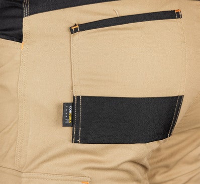 Spodnie robocze NEO 81-350-3, Mix&Match, Canvas, wzmocnienia z Cordury, beżowo-czarne, rozmiar 2XL/56 6