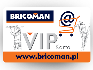 Karta VIP Bricoman
